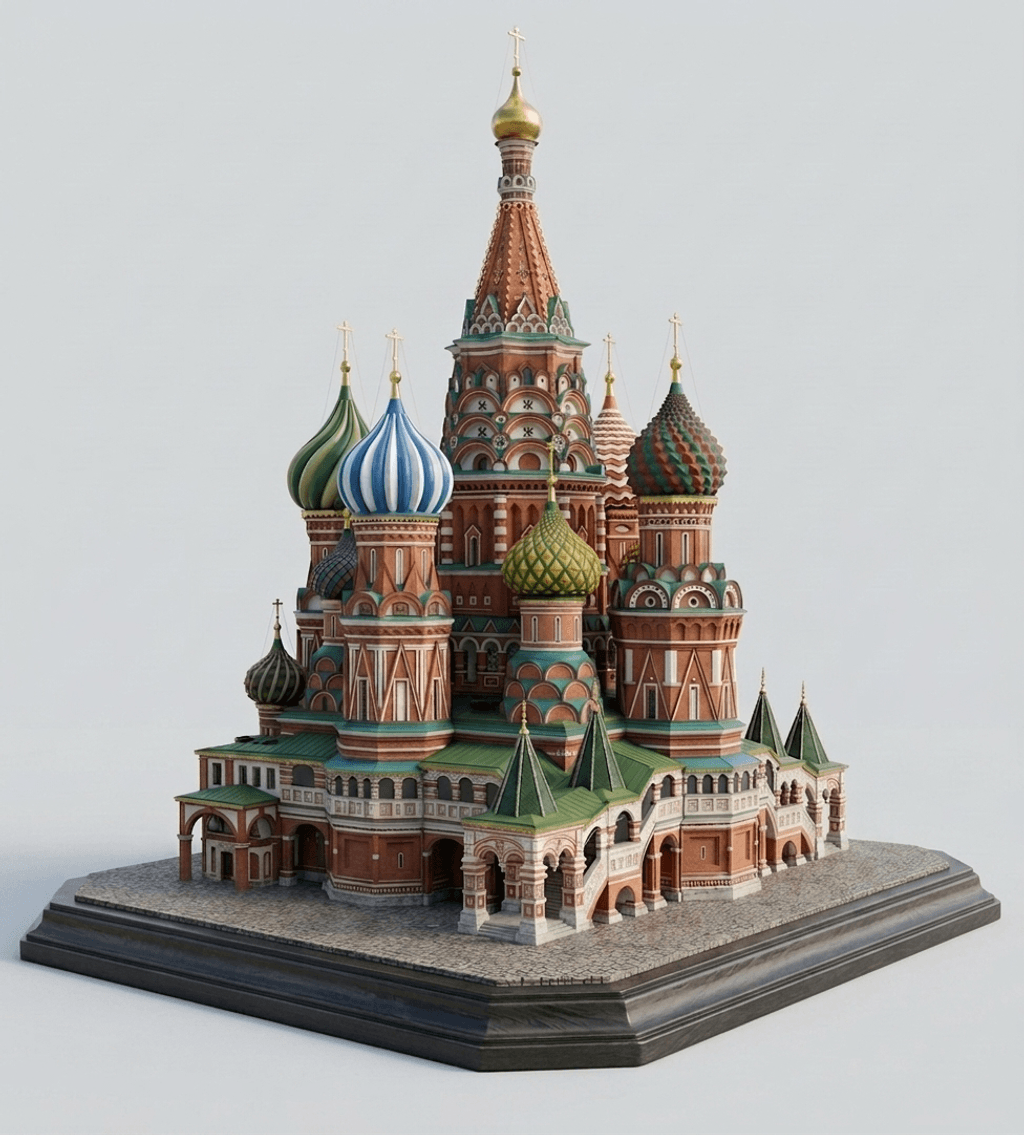 Places Art - Russia - Saint Basil's Cathedral