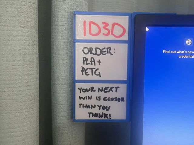 Note-it: Modular Monitor Reminder System