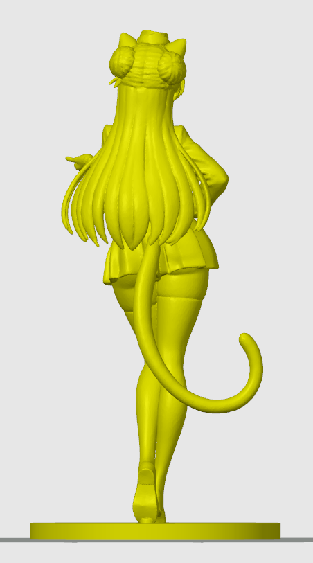 Anime cat-girl figurine 11 — thumbnail 2