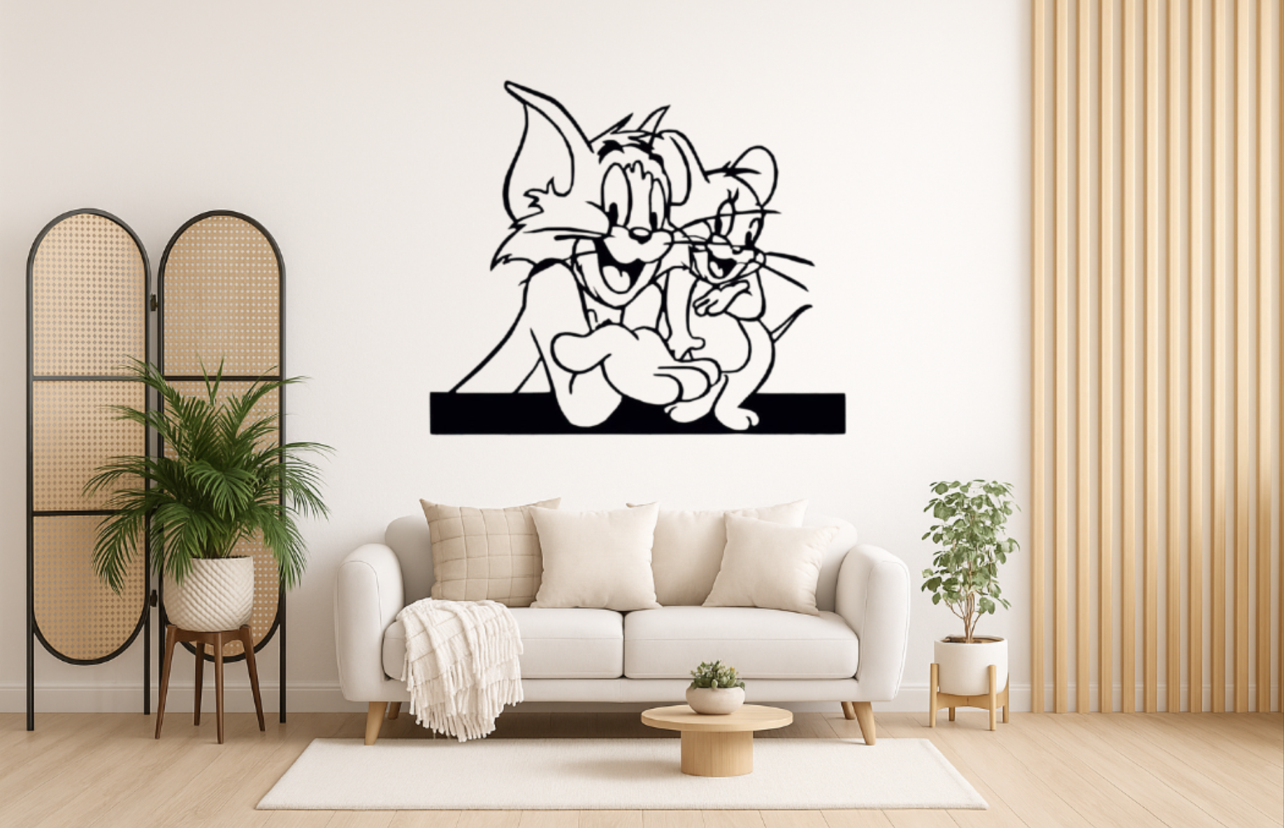WallArt Tom and Jerry