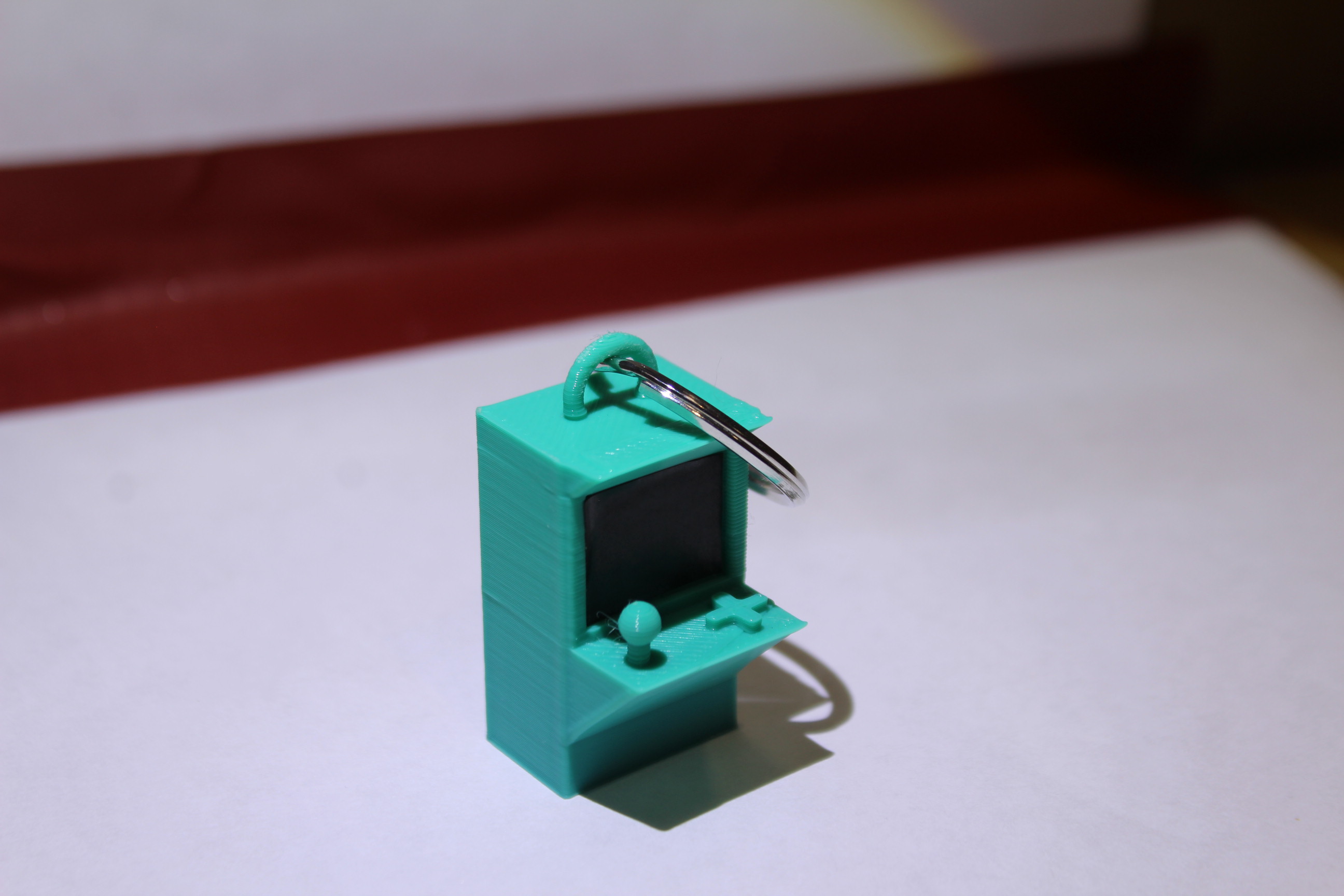 Miniatura 2 do modelo 3D Arcade Machine Keychain