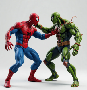 SPIDERMAN VS GREEN GOBLIN