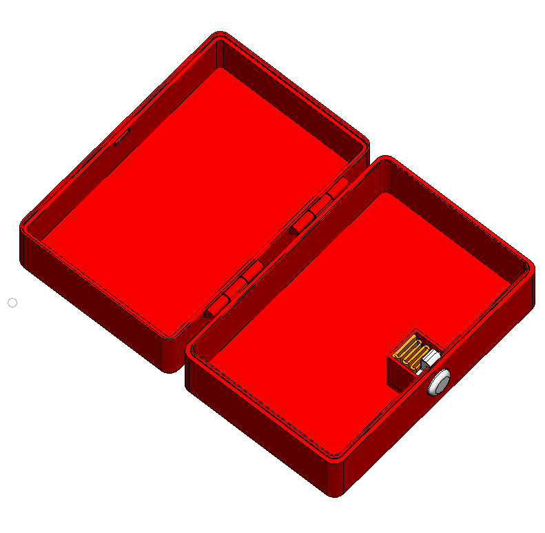 Box 120x80x50 with spring lock