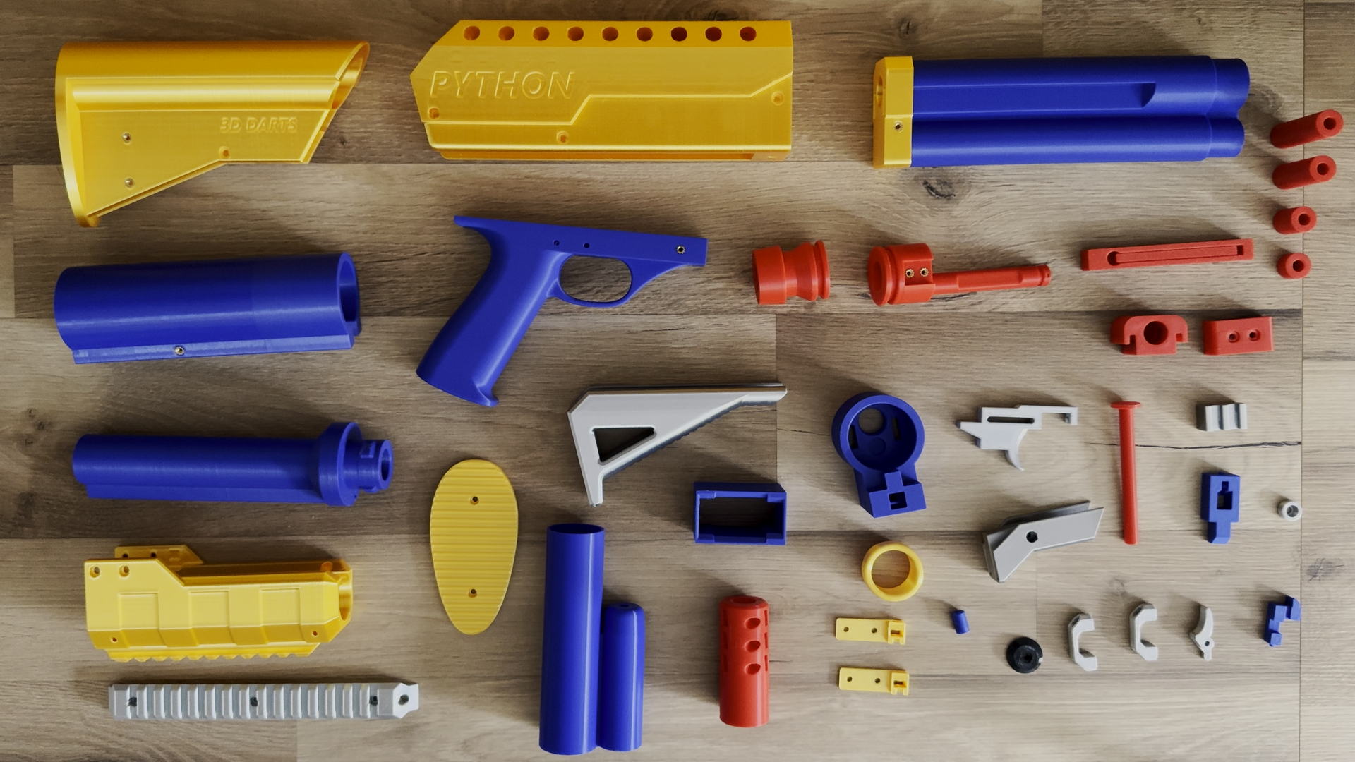 Miniatura 4 do modelo 3D Python - Mag-fed Pump Action Nerf Blaster
