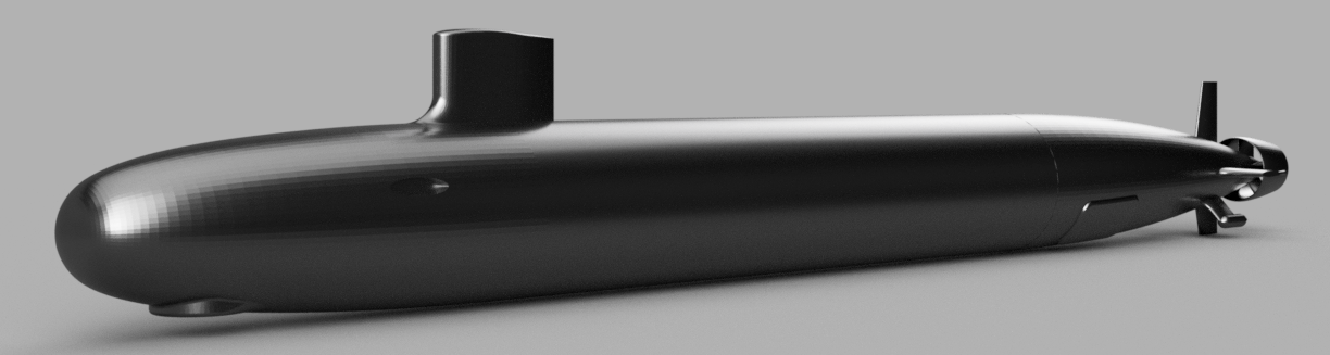Virginia Class Submarine (Modular)