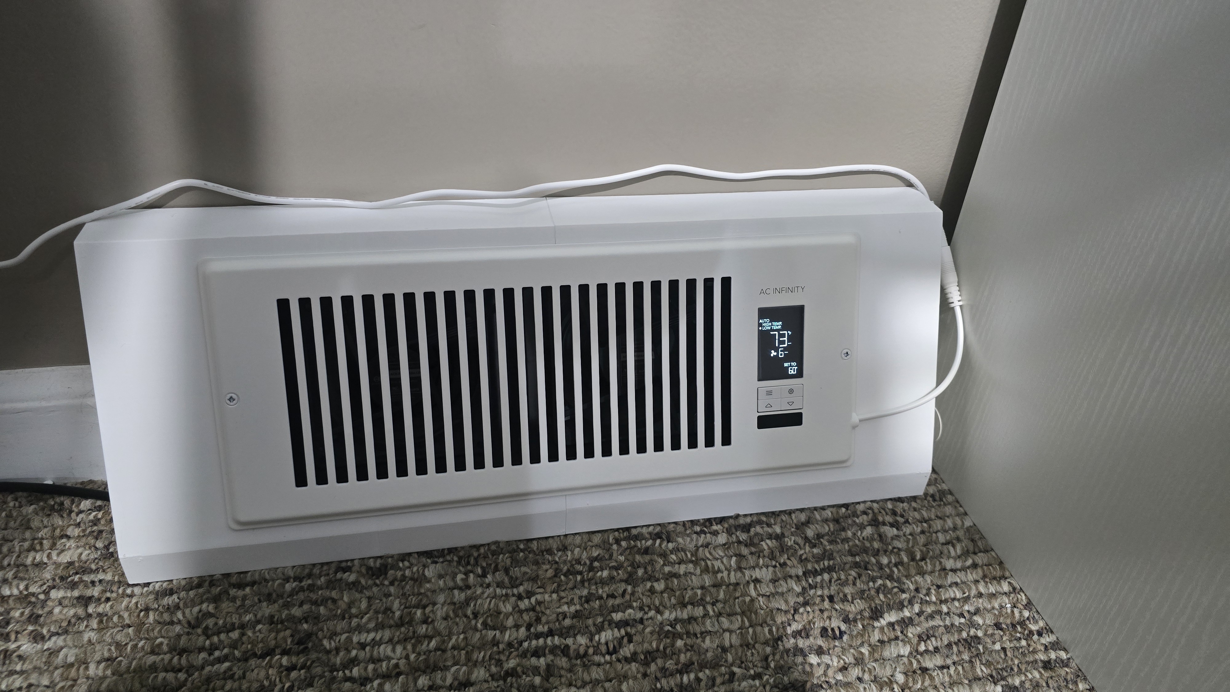 Baseboard Vent Adapter AC Infinity AirTap T4
