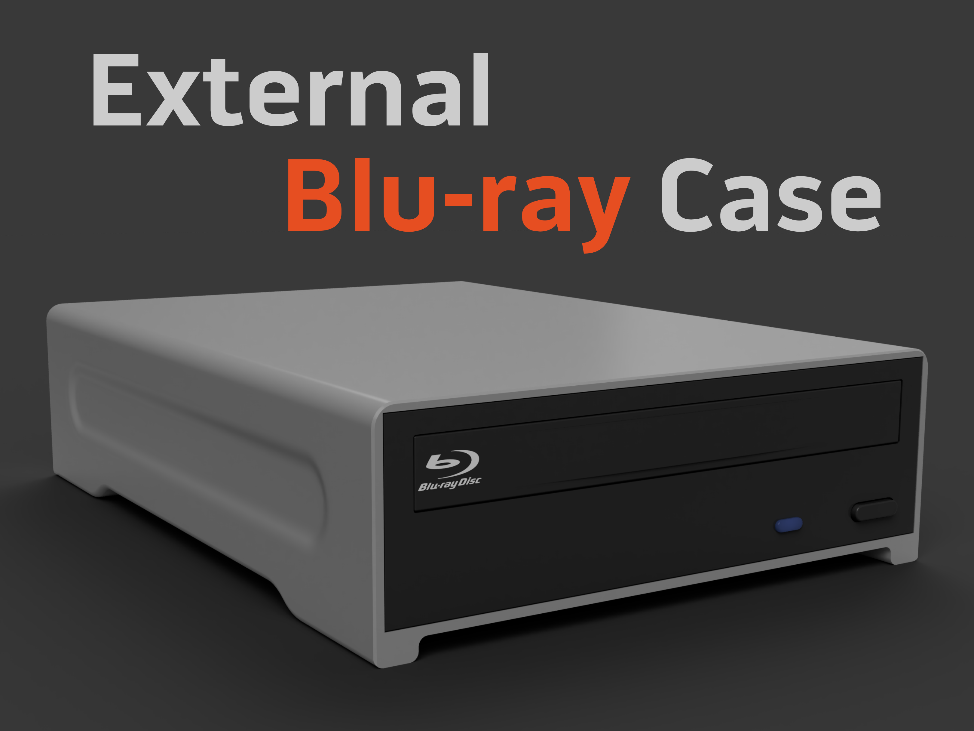 External Optical Drive Case (Stackable) | 5,25"