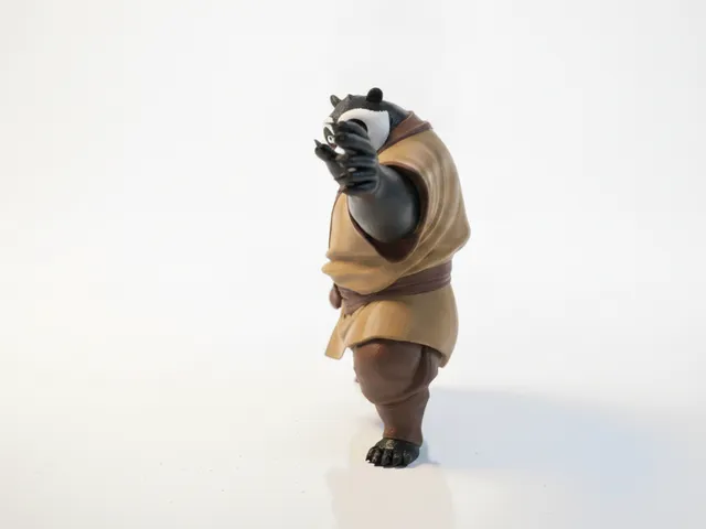 Kung Fu Panda Po Figurine Cartoon 3D Printable