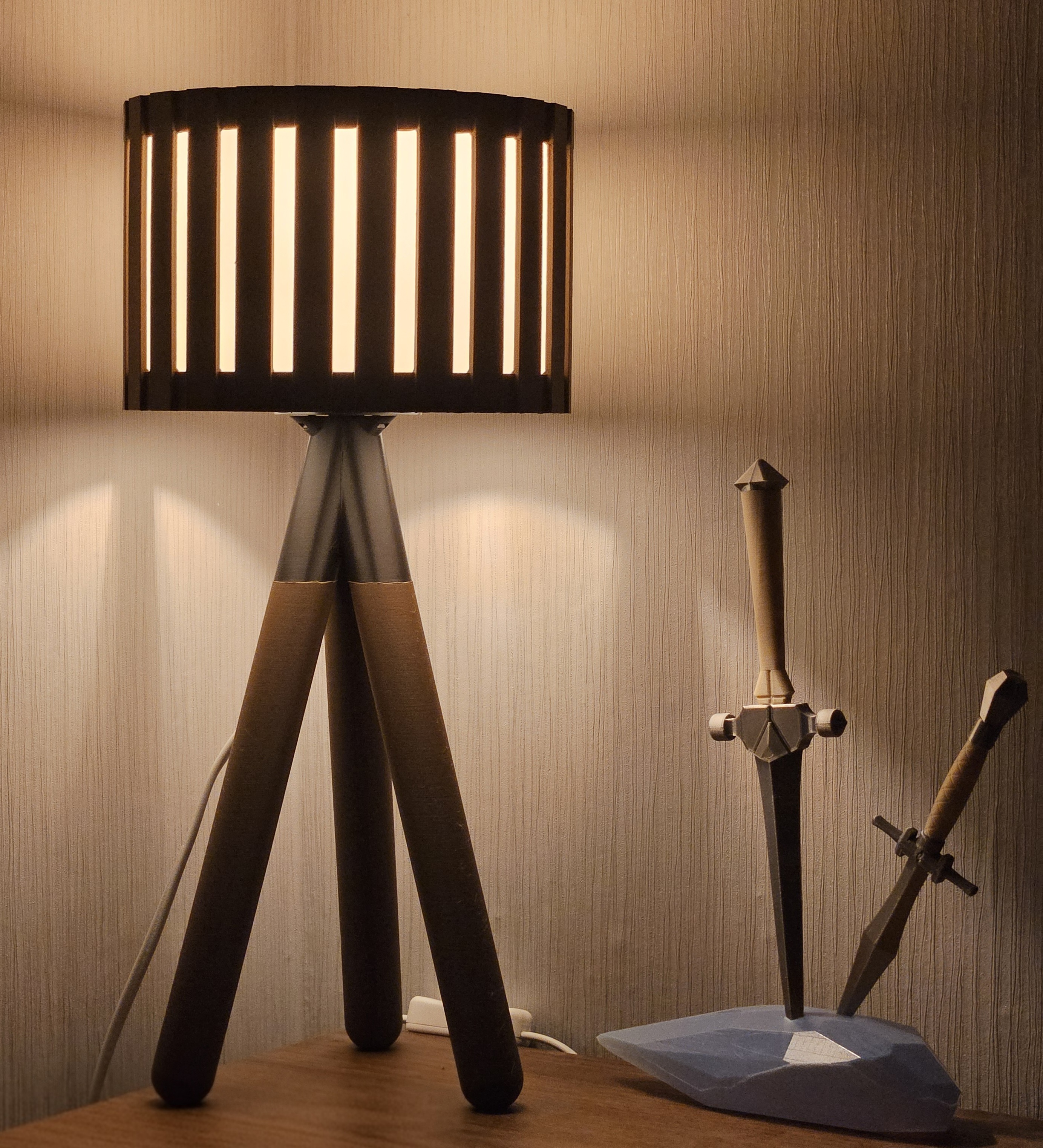 Mid-Century Modern Table Lamp