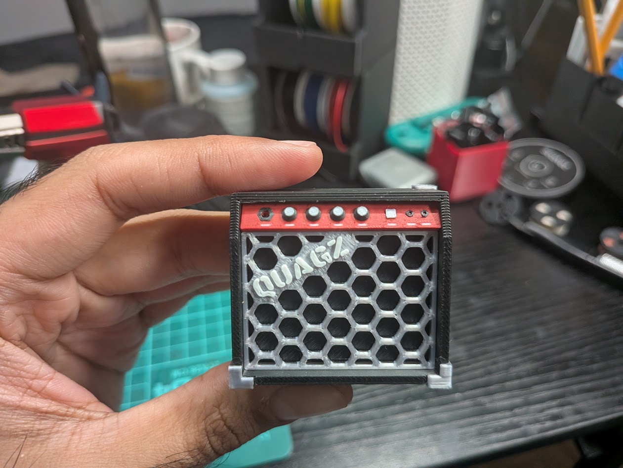 Guitar Amp Fridge Magnet