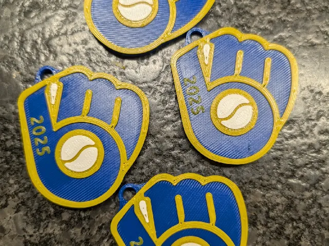 Milwaukee Brewers Keychain