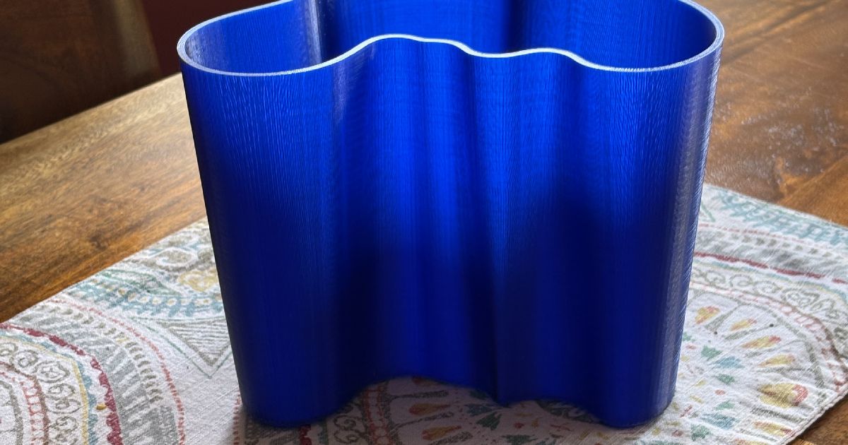 Aalto Savoy Vase by williamCromar | Download free STL model