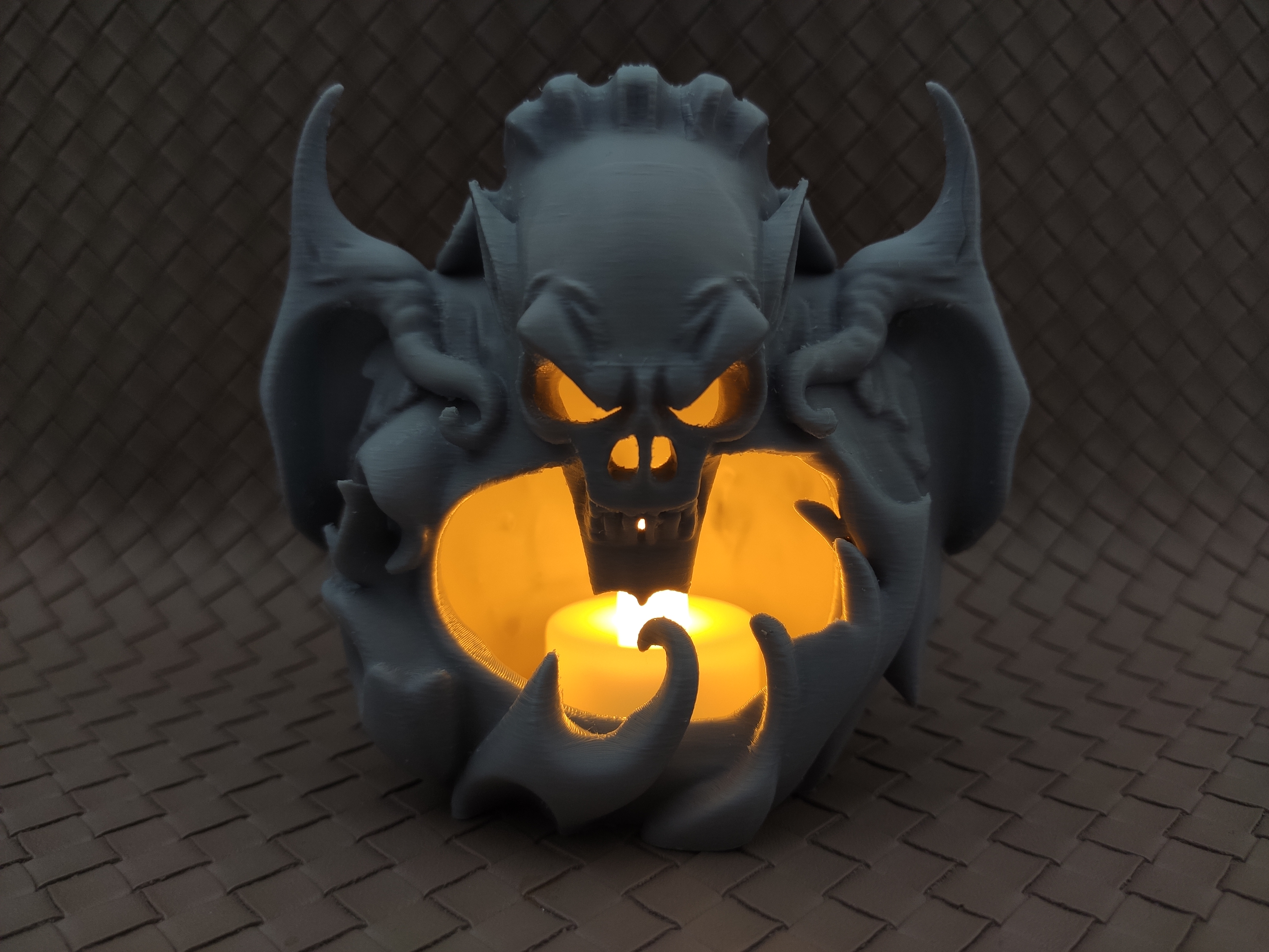 Feral Vampire - LED Tea light Cover