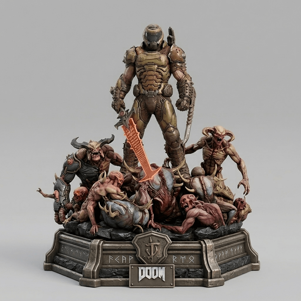 Video Games - Doom Eternal Diorama