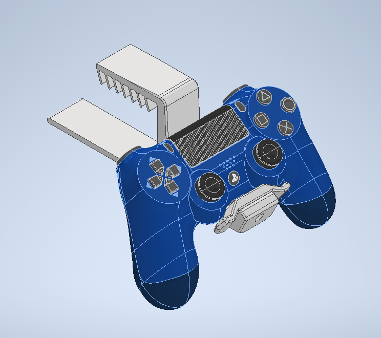 DualShock 4 Controller Shelf Holder