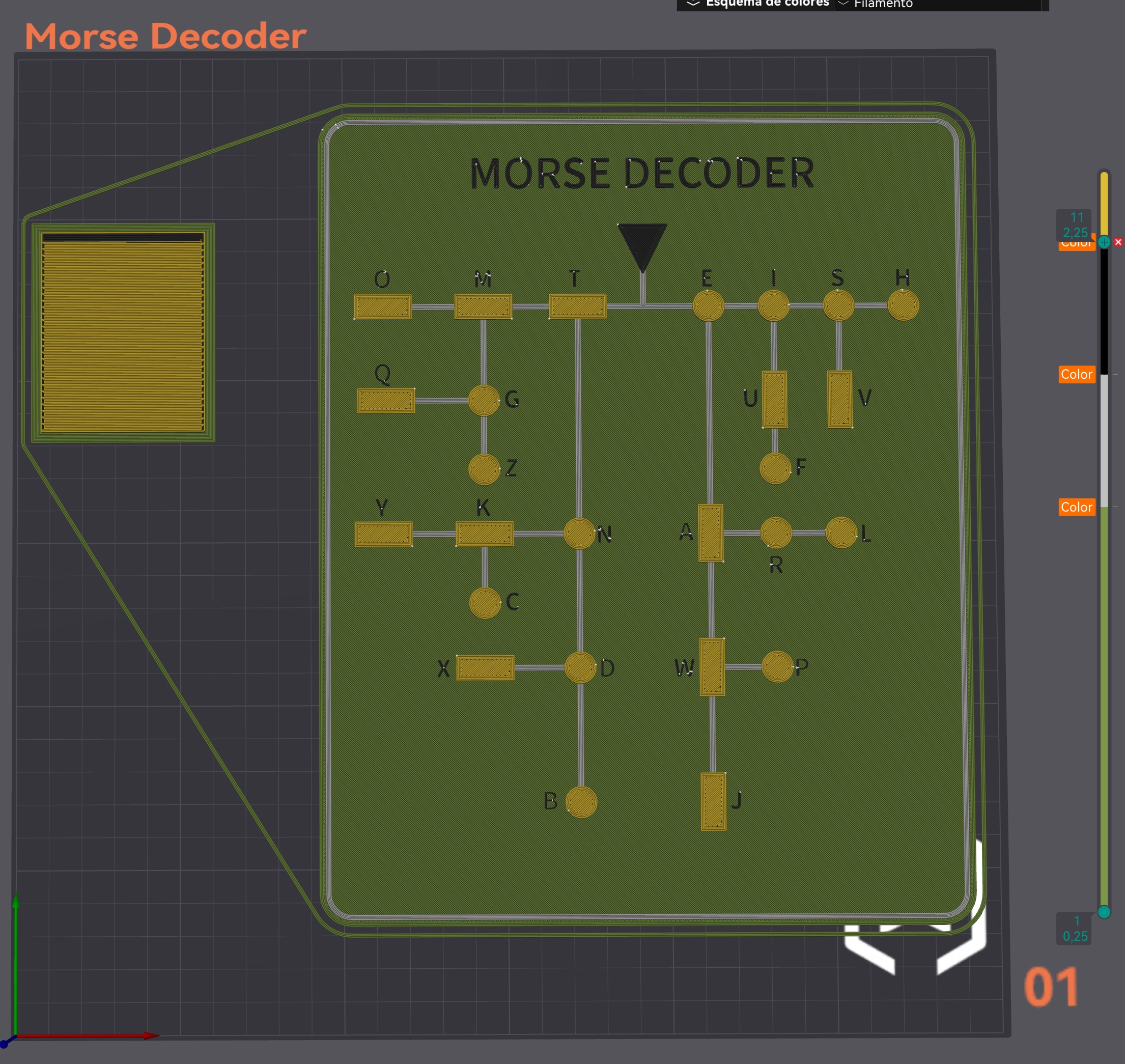 Miniatura 5 do modelo 3D Morse Decoder_V2