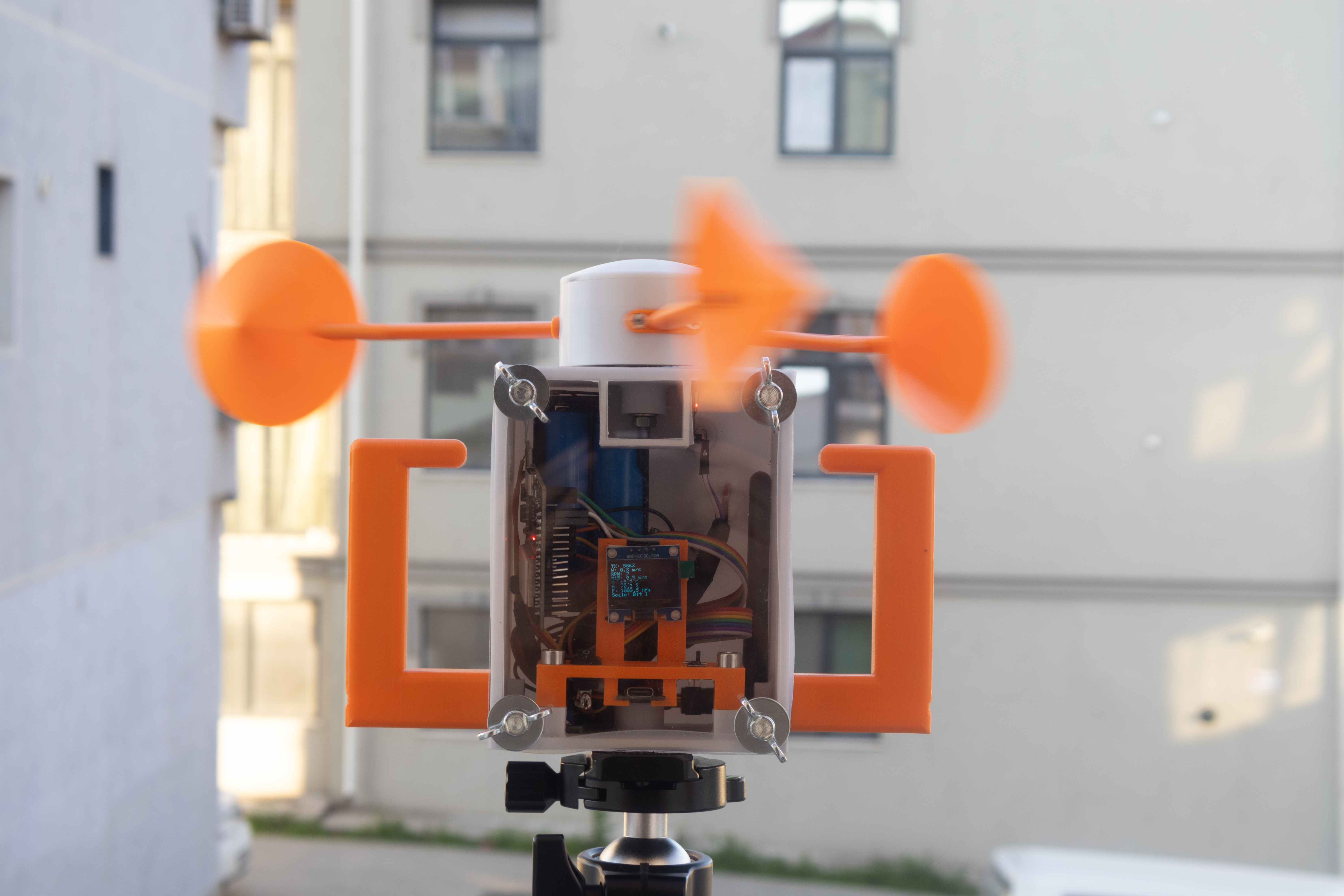 Portable ESP32 Weather Station for Hurricane-Prone Island Environments
