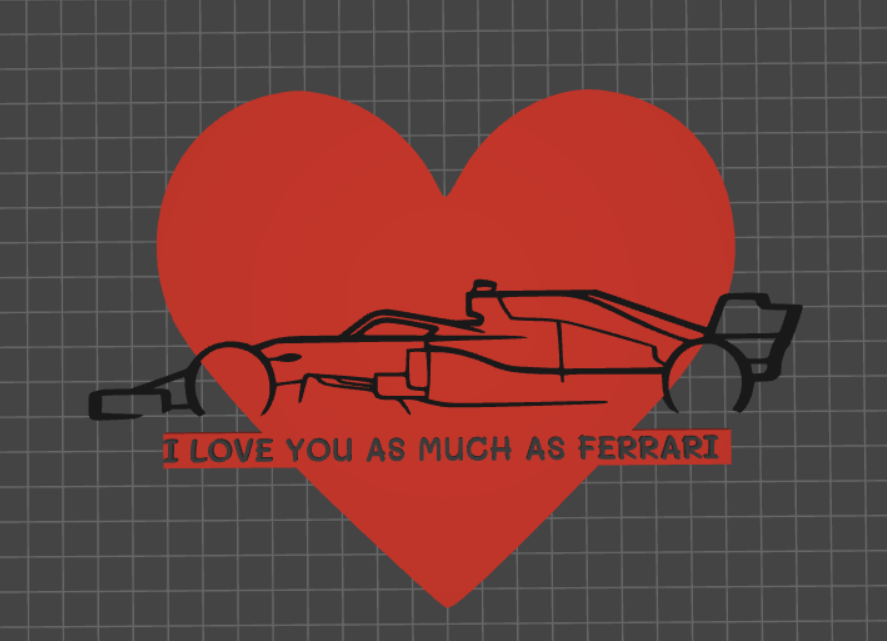 Valentine's Day gift card