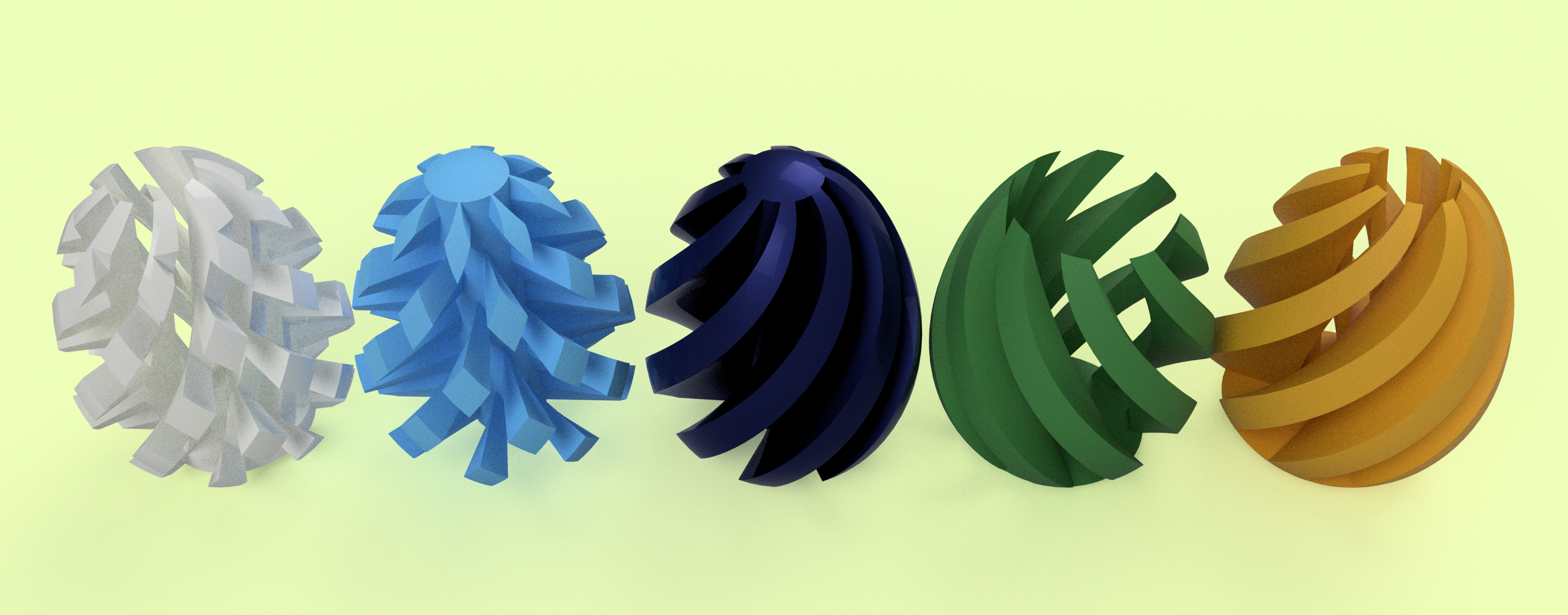 Spiral twist combining easter eggs — miniatura 5