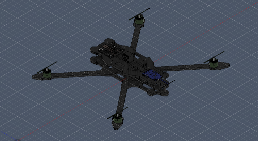 Dummy Drone with all components