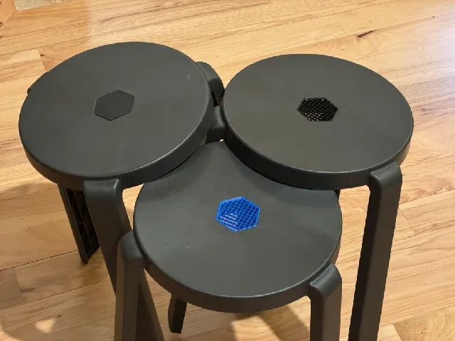 Plug for IKEA IBBARBO stool