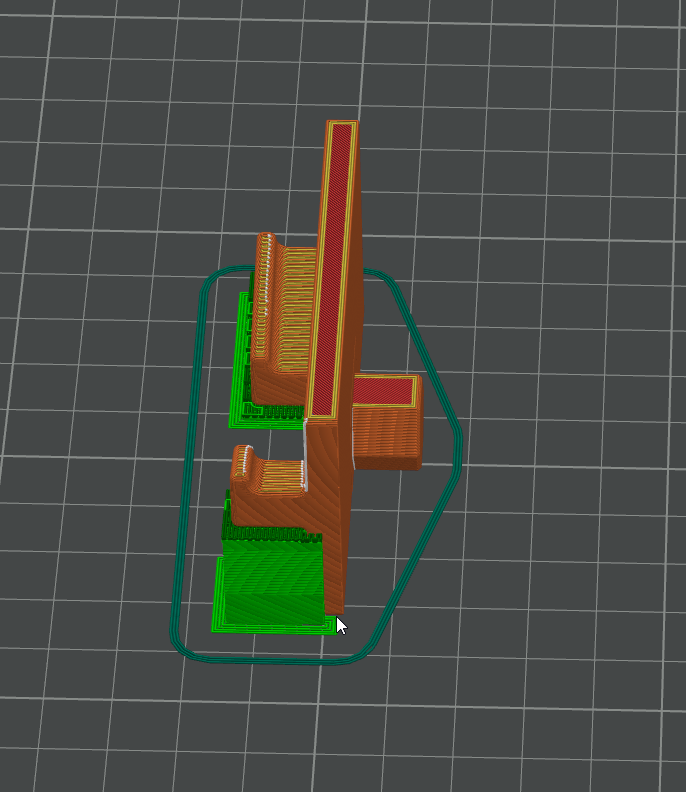 with built in hex calipers