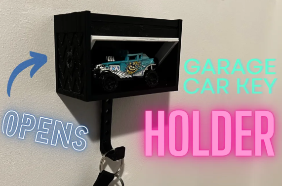 Cool Garage Car Key Holder