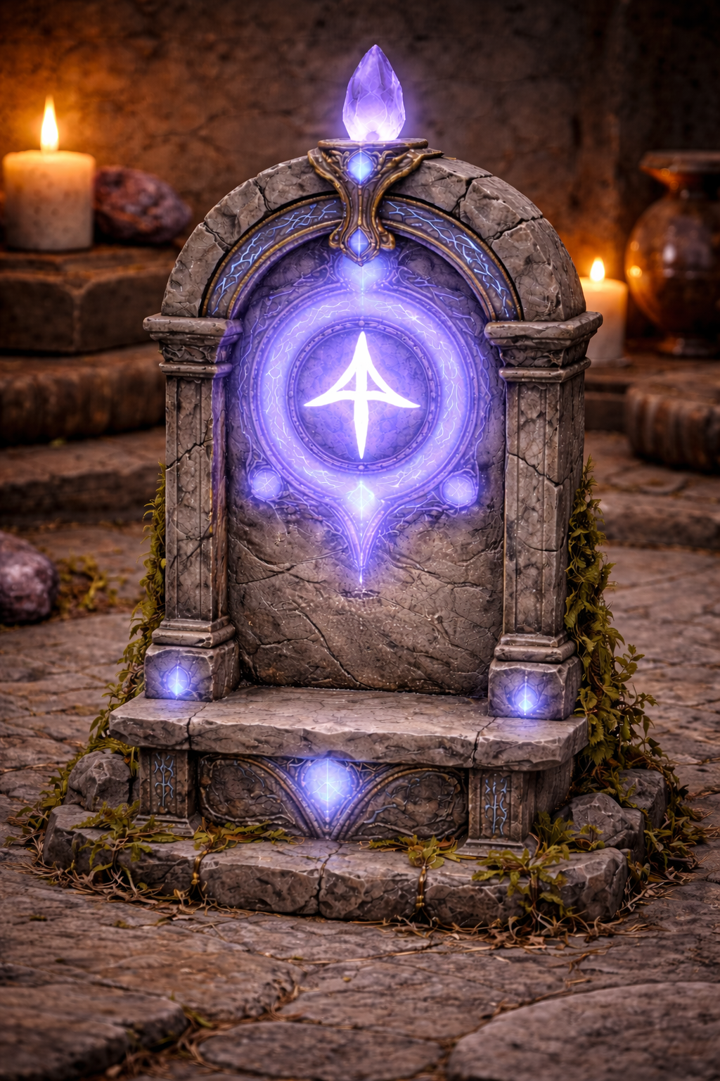 Fantasy Stone Altar