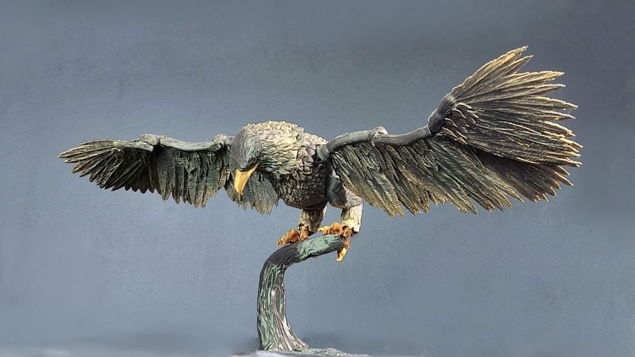 Articulated Eagle: Poseable Action Figure — miniatura 4