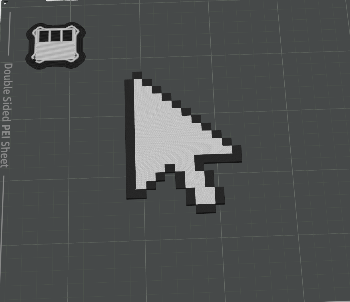 Posavasos Cursor Retro Pixel