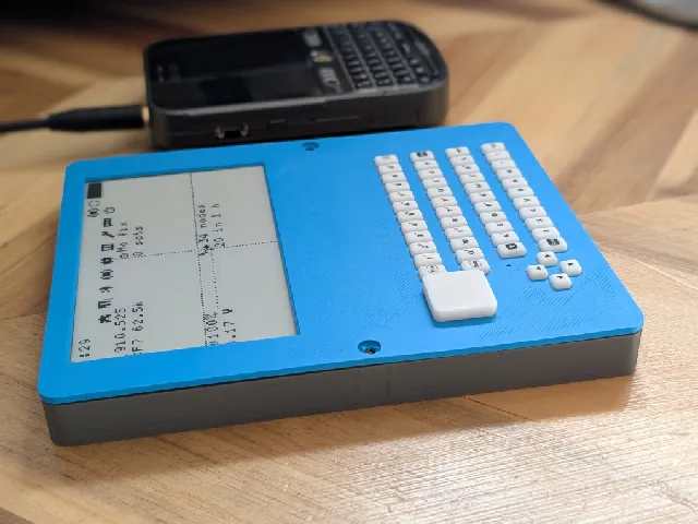 Seeed Wio Tracker L1 case for 4.26" eink screen and CardKB