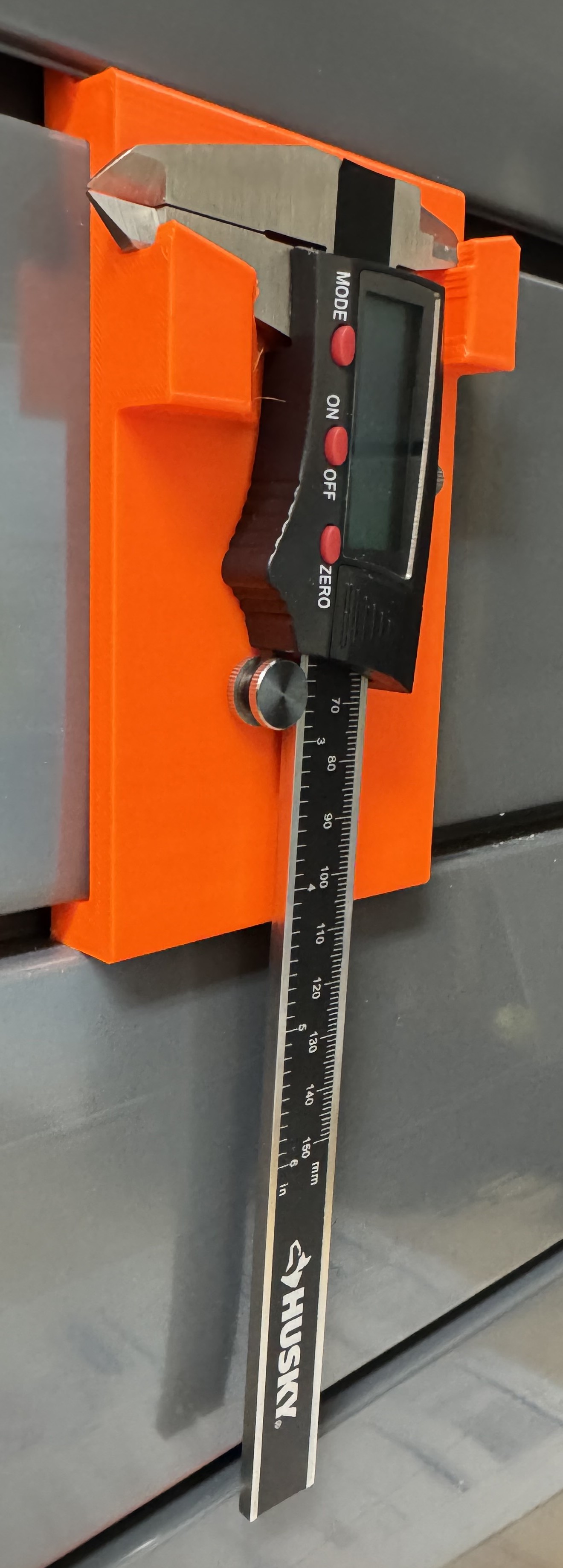 Slat Wall Husky Caliper Holder
