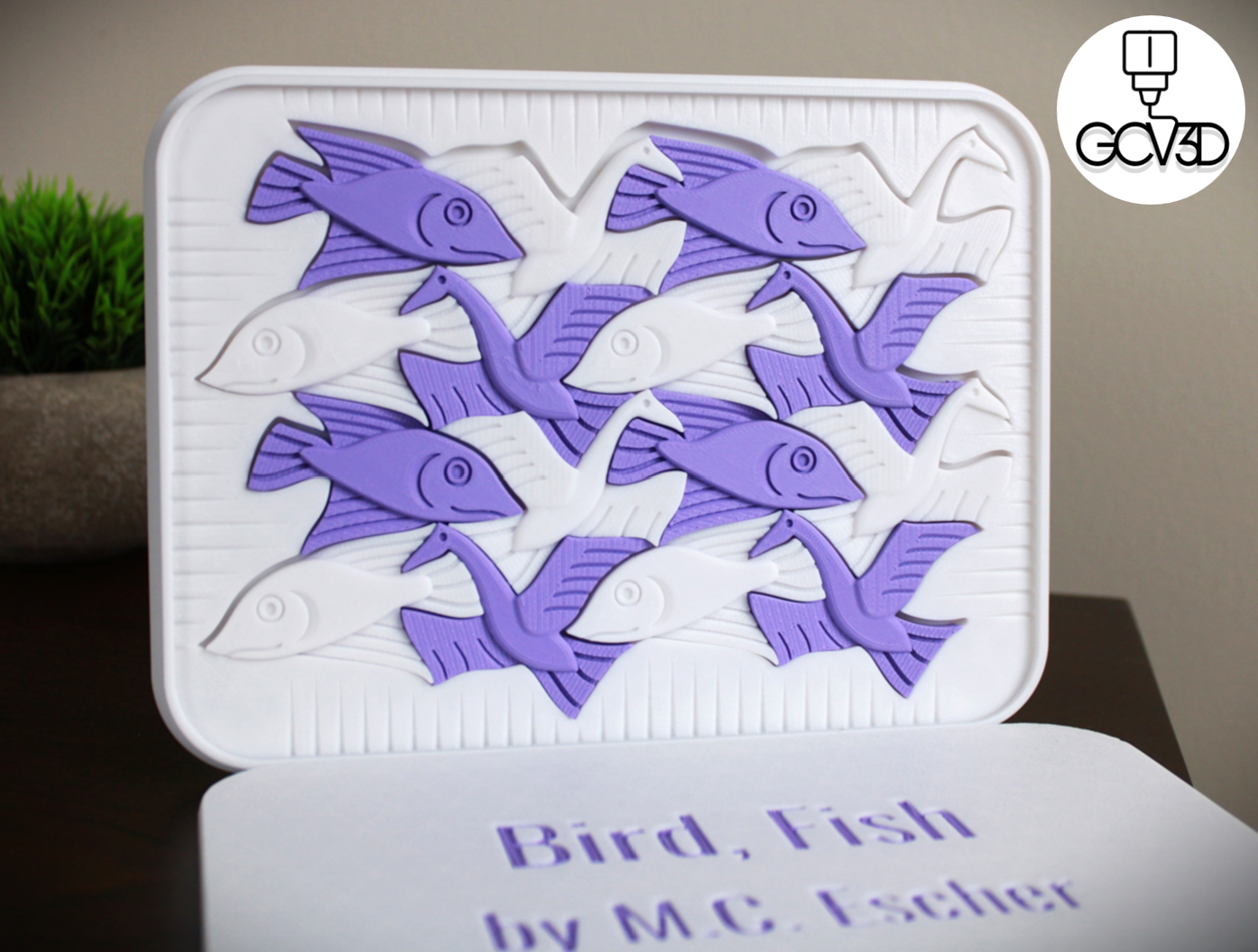 Birds & Fish Tessellation Puzzle