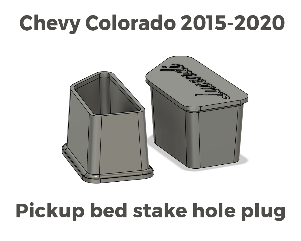 Chevy Colorado Stake hole plug 2015-2020