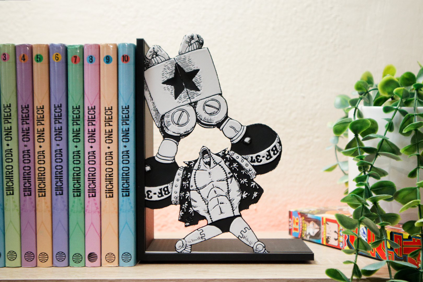 Bookend of Franky: SUPER! | One Piece Fan Art