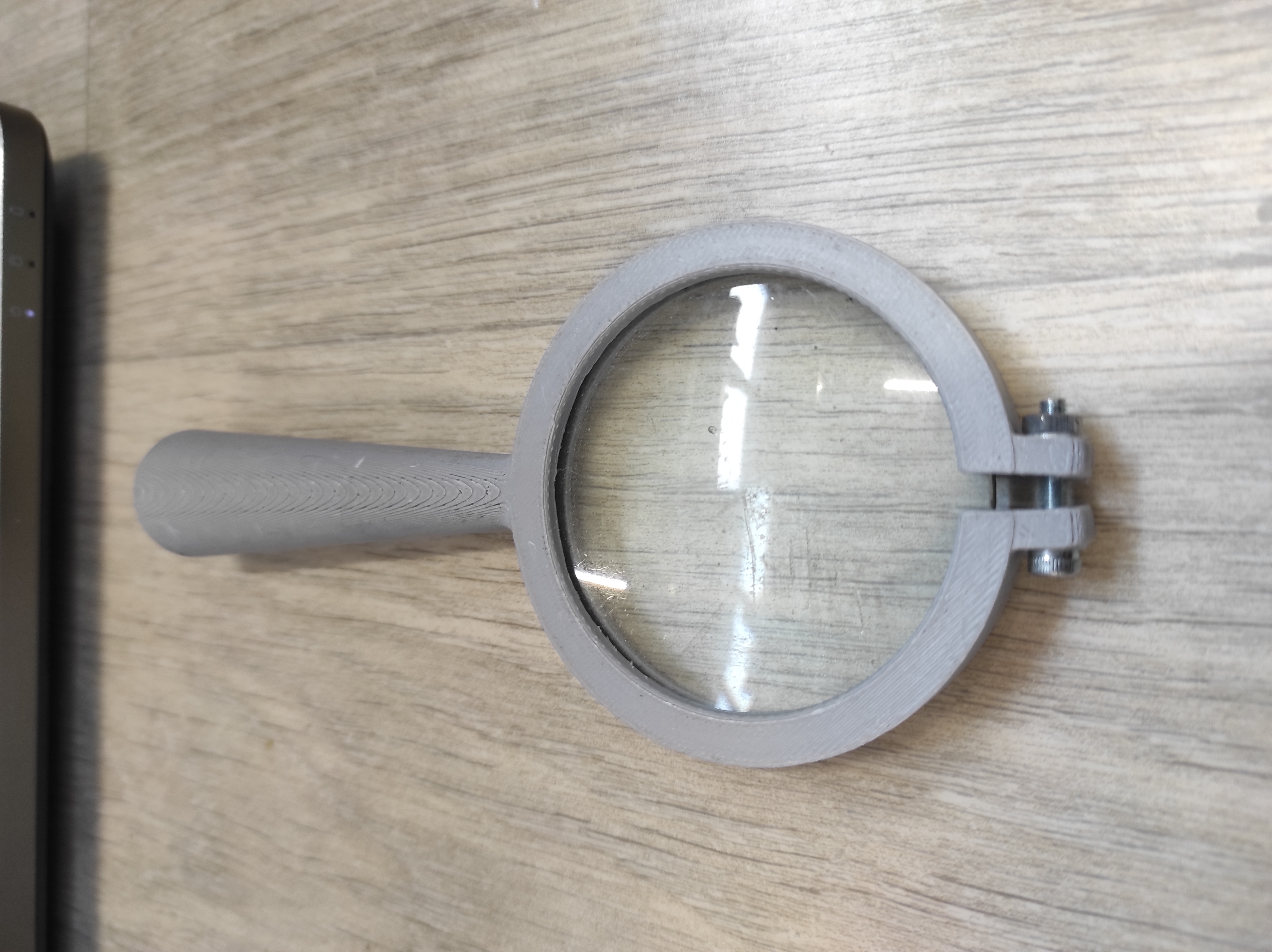 Uchwyt na łupę 60 mm średnica (rozmiar można zmieniać w slicer)