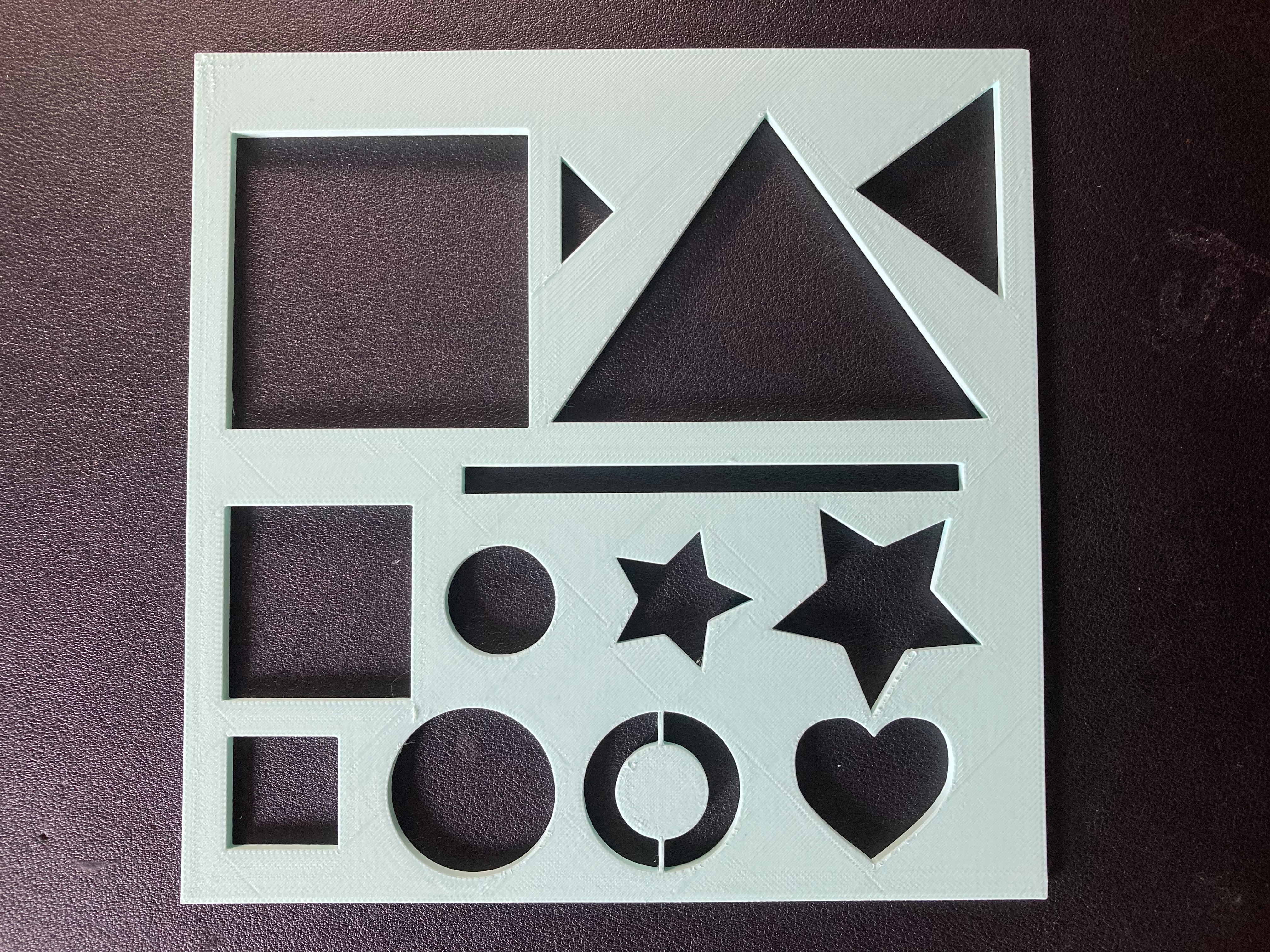 Miniatura 2 do modelo 3D Circle and Simple stencil