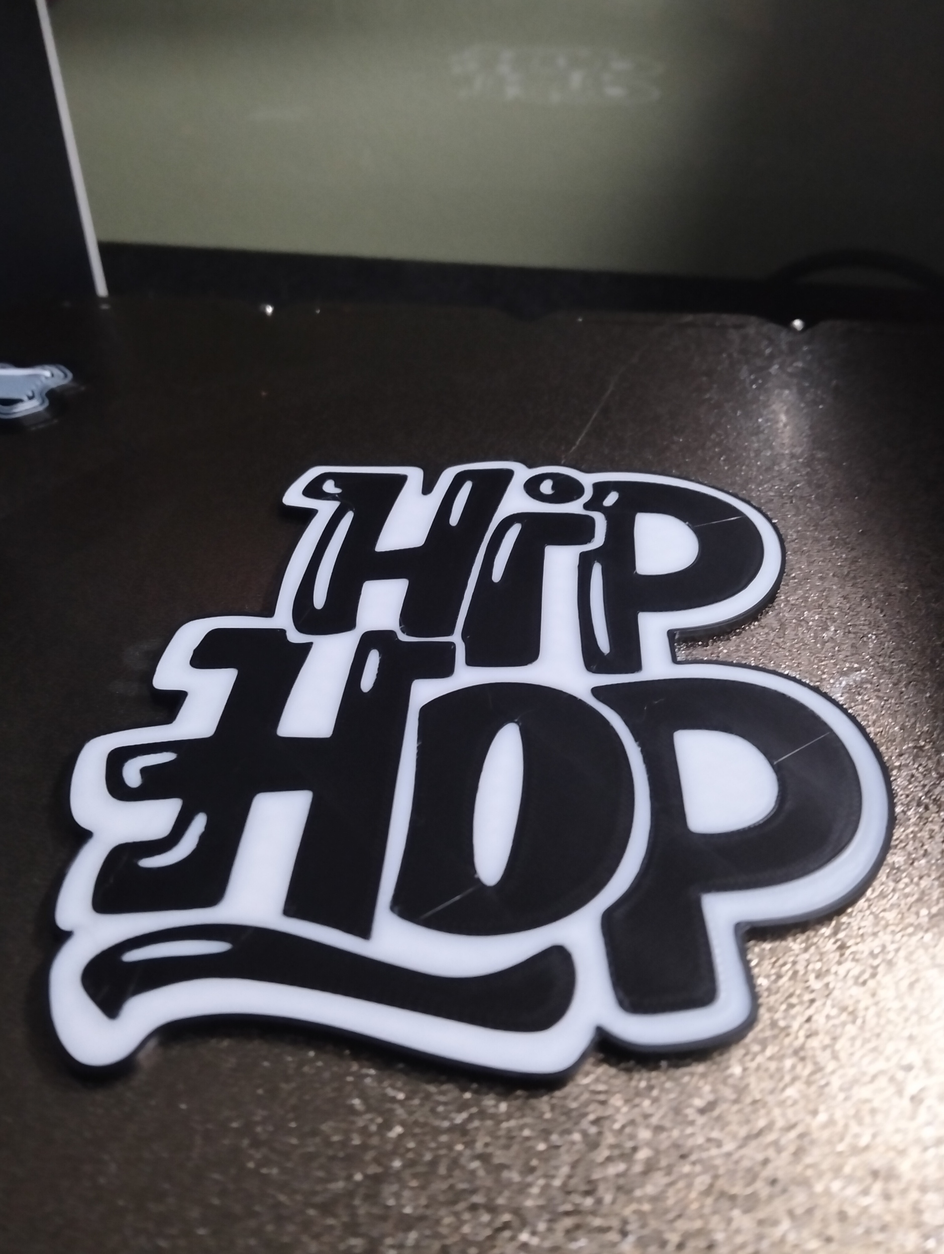 Hip Hop inscription.