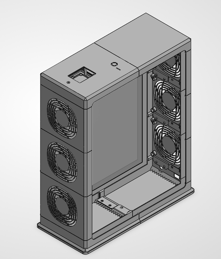 ESP32 Auto 16x25" HVAC Air Purifier