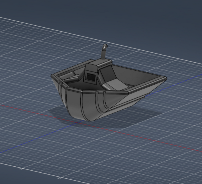 Floating Boat V11 (Tugboat)