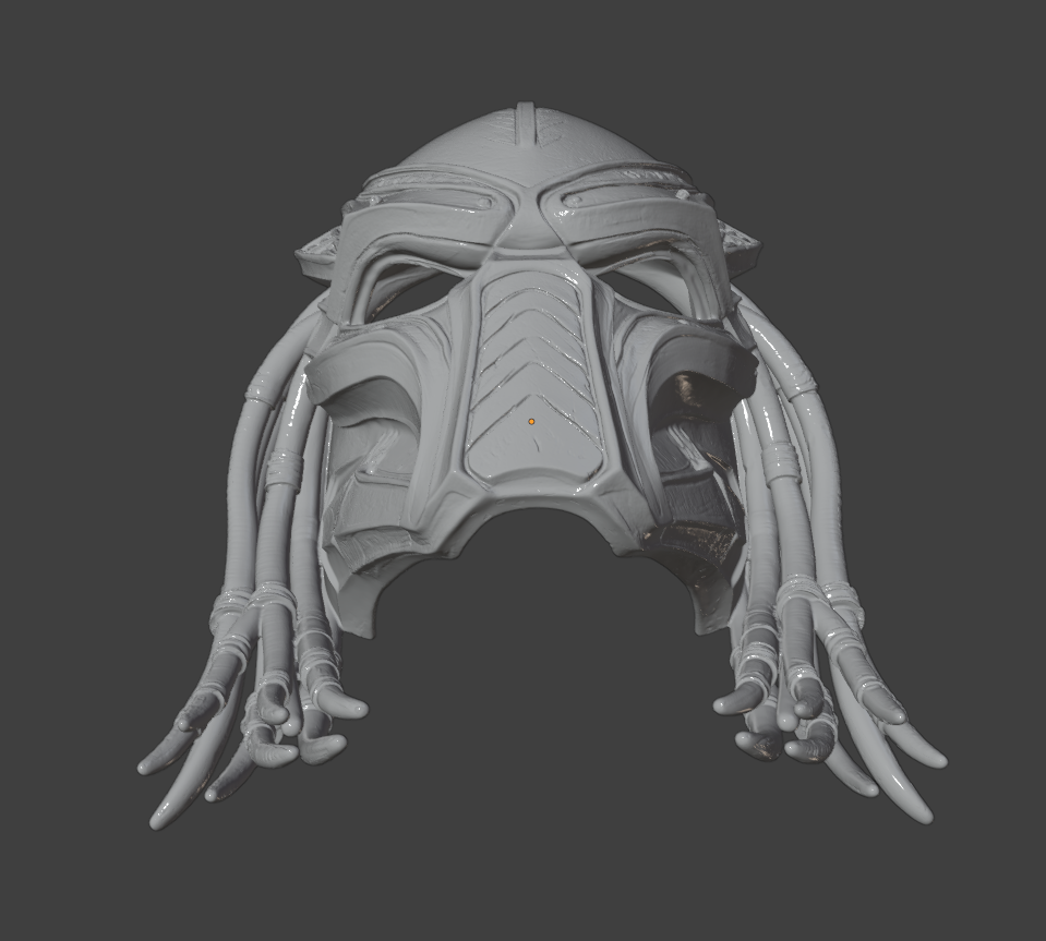 Miniatura 7 do modelo 3D Alien Hunter Helmet