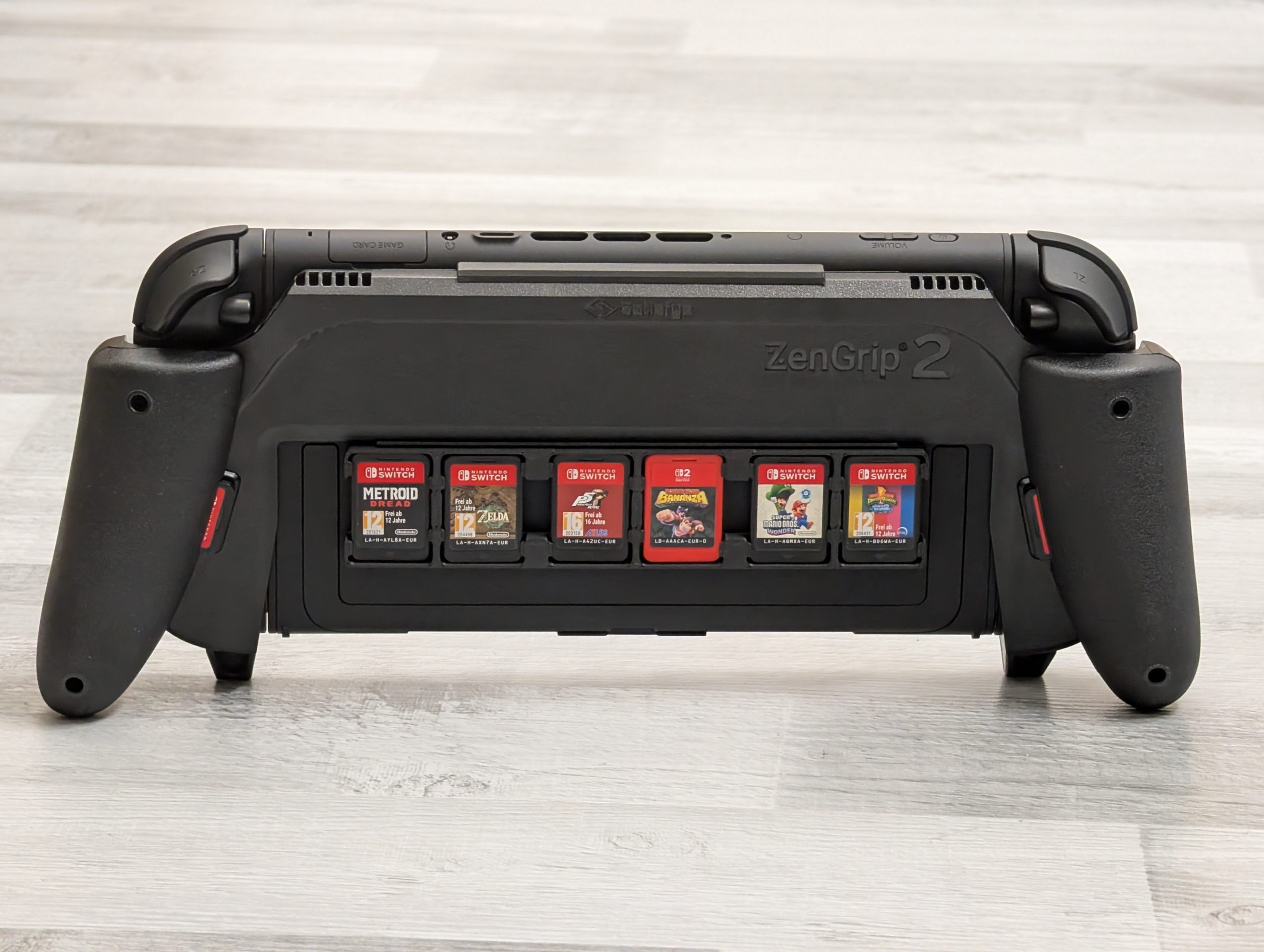 Nintendo Switch 2 Game Cardridge holder for Satisfye ZenGrip 2