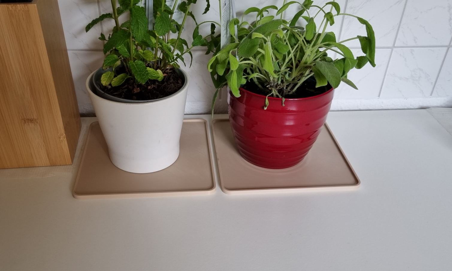 Pflanzentopf Untersetzer – Minimalistisch
