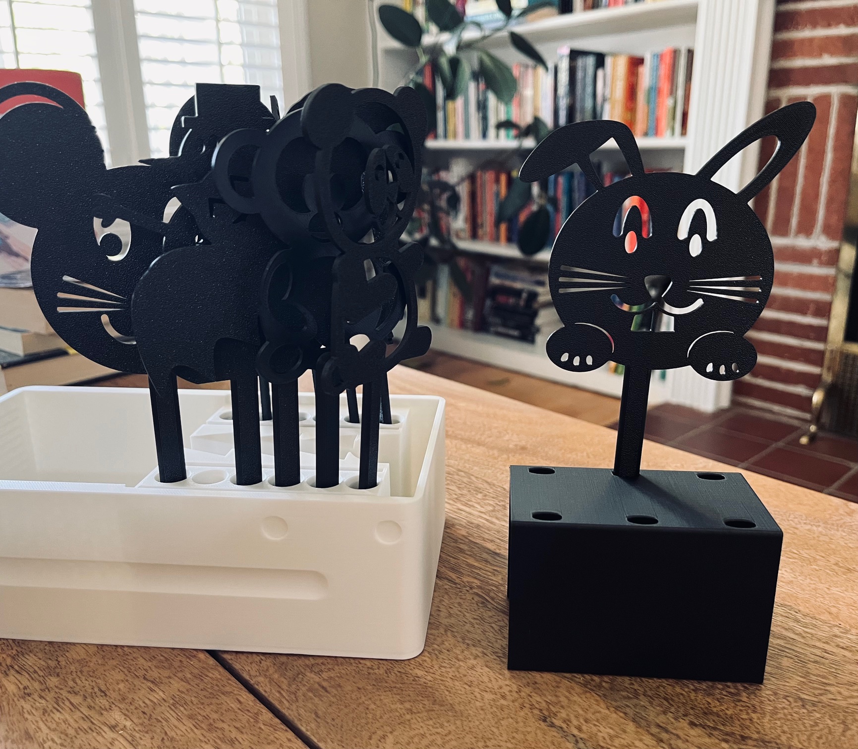 Shadow Puppet Set (50+) with Functional Storage Box — thumbnail 8