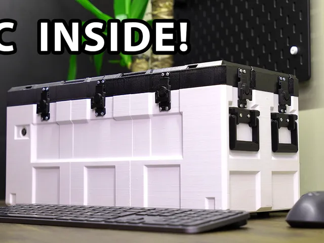 WARZONE Loot Box (Game) inspired PC case