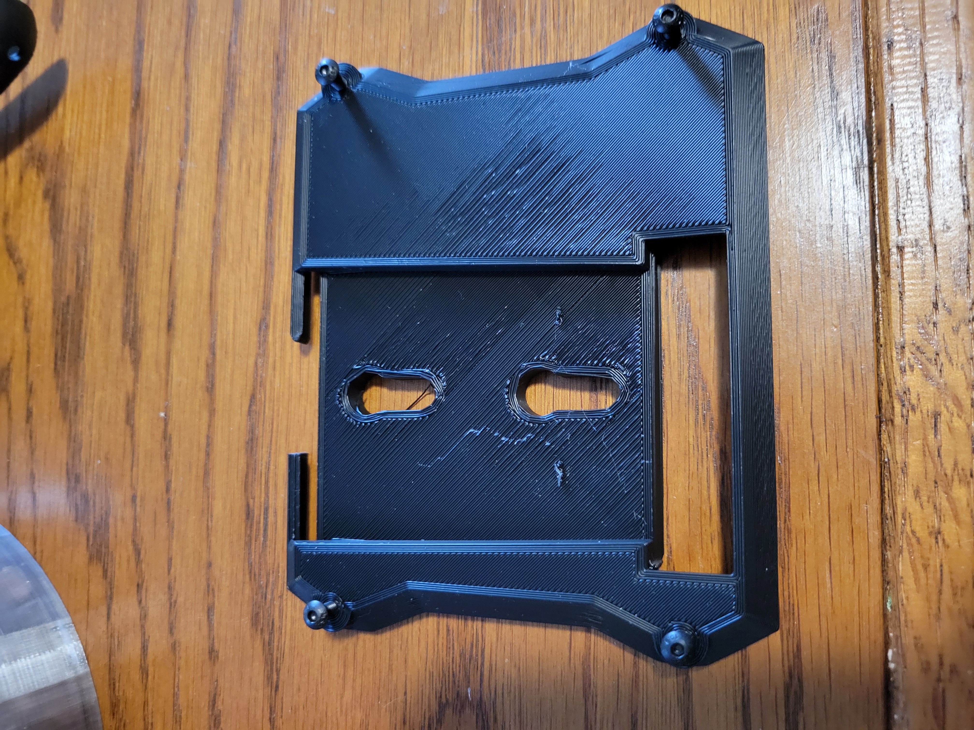 Ender 3 V2 screen mount for the Recreator 3D model thumbnail