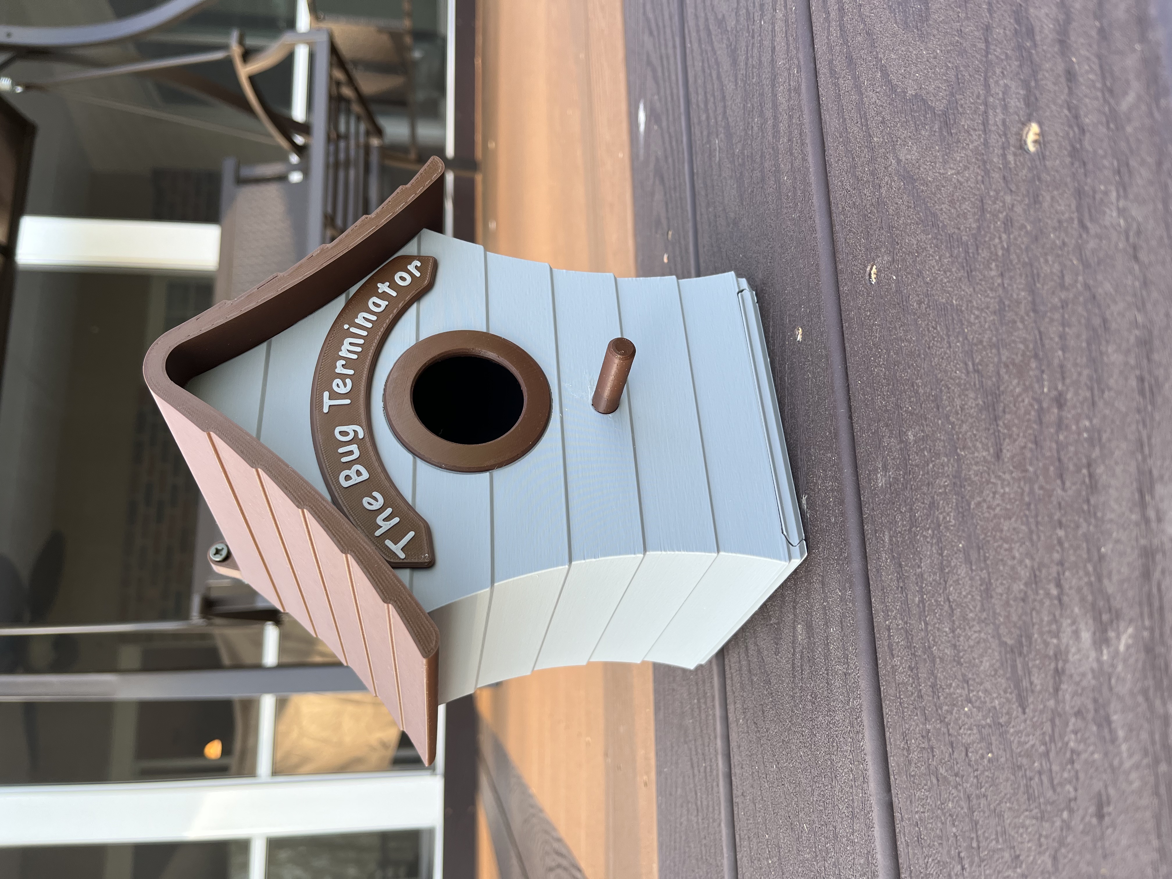Post Mount Birdhouse
