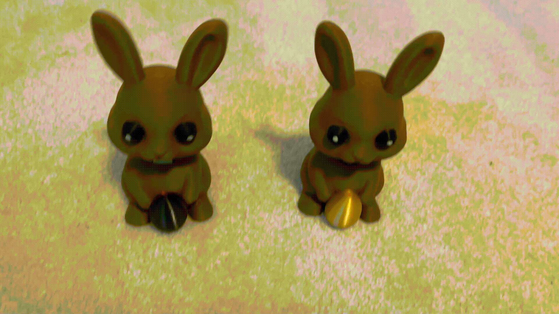 Adorable Bobblehead Bunny