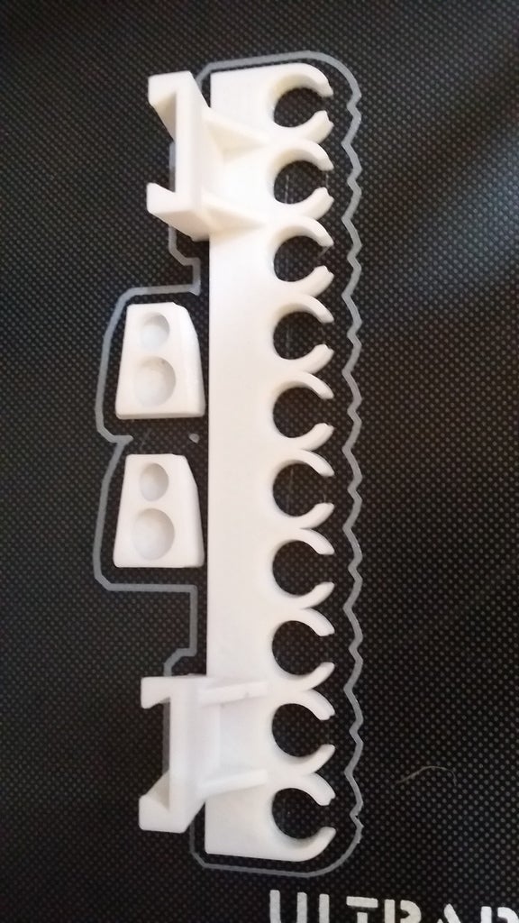 Miniatura 3 do modelo 3D MultiClip universal cable holder