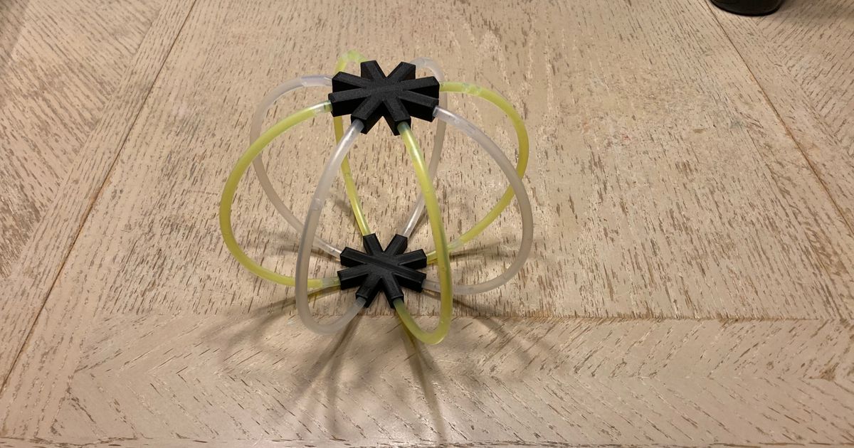 Glowstick sphere by SnobbishGoose | Download free STL model ...